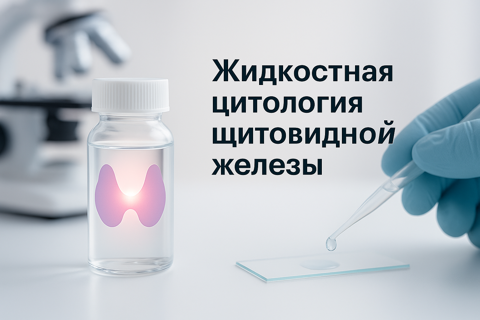 Современное жидкостное цитологическое исследование узлов щитовидной железы — Хабаровск, клиника Нефертити
