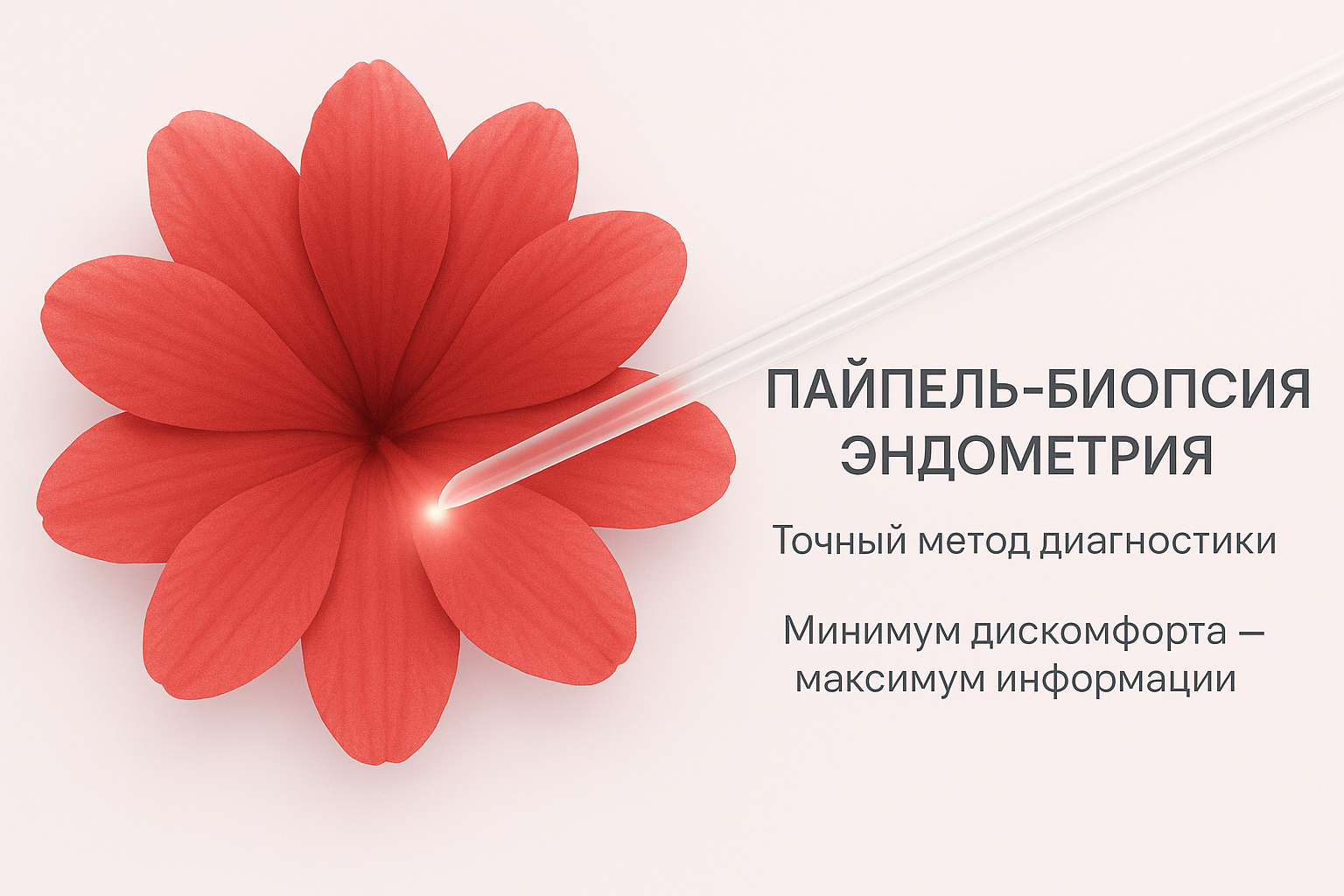 Биопсия матки методом пайпель в Хабаровске, клиника Нефертит