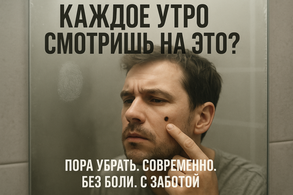 Удаление родинок и новообразований на лице в Хабаровске — клиника «Нефертити». Современно, без боли и с заботой. Устраните то, что портит отражение.